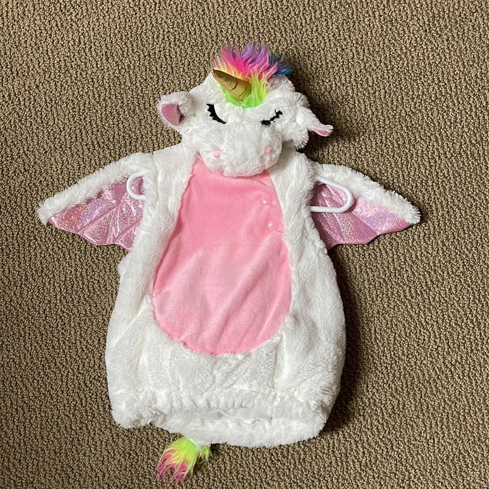 Unicorn costume size 0 - 6 months. So cute!